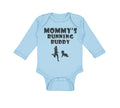 Long Sleeve Bodysuit Baby Mommy's Running Buddy Boy & Girl Clothes Cotton