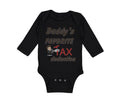 Long Sleeve Bodysuit Baby Daddy's Favorite Tax Deduction Dad Father's Day Funny