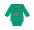 Long Sleeve Bodysuit Baby Daddy's Favorite Tax Deduction Dad Father's Day Funny