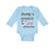 Long Sleeve Bodysuit Baby Daddy's Favorite Tax Deduction Dad Father's Day Funny - Cute Rascals