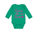 Long Sleeve Bodysuit Baby Sassy like My Aunt Boy & Girl Clothes Cotton