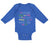 Long Sleeve Bodysuit Baby Careful Say Me Grandma's Crazy Funny Style B Cotton - Cute Rascals