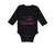 Long Sleeve Bodysuit Baby Think I'M Cute My Godmother Funny Style C Cotton