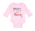 Long Sleeve Bodysuit Baby Relax My Mommy Is A Nurse Boy & Girl Clothes Cotton