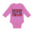 Long Sleeve Bodysuit Baby Straight Outta My Momma Funny Boy & Girl Clothes