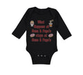 Long Sleeve Bodysuit Baby What Happens at Nana & Papa's Stays at Nana & Papa's