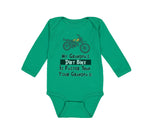 Long Sleeve Bodysuit Baby My Grandpa's Dirt Bike Is Faster than Your Grandpa's!