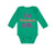 Long Sleeve Bodysuit Baby I'M Grandpa's Girl Grandmother Grandma Cotton