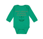 Long Sleeve Bodysuit Baby Don'T Drop Me My Mommy Is A Lawyer Mom Mothers Day - Cute Rascals