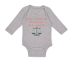 Long Sleeve Bodysuit Baby Don'T Drop Me My Mommy Is A Lawyer Mom Mothers Day - Cute Rascals