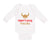 Long Sleeve Bodysuit Baby Daddy's Little Viking Valhalla Dad Father's Day Cotton - Cute Rascals