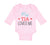 Long Sleeve Bodysuit Baby My Tia Loves Me Boy & Girl Clothes Cotton