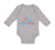 Long Sleeve Bodysuit Baby My Mommy Rescues Animals Mom Mothers Day Cotton