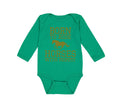 Long Sleeve Bodysuit Baby Born to Ride Horses with Mommy Boy & Girl Clothes