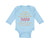 Long Sleeve Bodysuit Baby If You Mess with Me My Papa Dad Father's Day Cotton