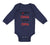 Long Sleeve Bodysuit Baby I Love My Oma and Opa Grandpa Grandfather Cotton