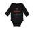 Long Sleeve Bodysuit Baby Me + Mommy = 1 Broke Daddy Funny Humor Style C Cotton