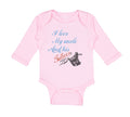 Long Sleeve Bodysuit Baby I Love My Uncle and His Tattoos Boy & Girl Clothes