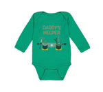 Long Sleeve Bodysuit Baby Daddy's Helper Dad Father's Day Boy & Girl Clothes - Cute Rascals