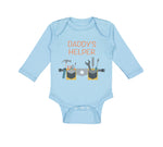 Long Sleeve Bodysuit Baby Daddy's Helper Dad Father's Day Boy & Girl Clothes - Cute Rascals