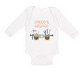 Long Sleeve Bodysuit Baby Daddy's Helper Dad Father's Day Boy & Girl Clothes