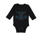 Long Sleeve Bodysuit Baby Hand Picked for Earth by My Great Grandpa in Heaven - Cute Rascals