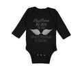 Long Sleeve Bodysuit Baby Hand Picked for Earth by My Great Brother in Heaven