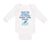 Long Sleeve Bodysuit Baby Pack Diapers I'M Fishing Daddy Dad Father's Cotton