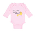Long Sleeve Bodysuit Baby Hatched by 2 Chicks Gay Lgbtq Style C Cotton