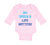 Long Sleeve Bodysuit Baby My Daddy's Life Matters Dad Father's Day Cotton