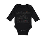 Long Sleeve Bodysuit Baby My Favorite Uncle Game Me This Shirt Cotton