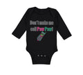 Long Sleeve Bodysuit Baby Don'T Make Me Call Pawpaw Grandpa Grandfather Cotton