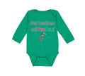 Long Sleeve Bodysuit Baby Don'T Make Me Call Pawpaw Grandpa Grandfather Cotton