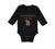 Long Sleeve Bodysuit Baby My Great Grandma Loves Me! Grandparents Cotton