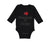 Long Sleeve Bodysuit Baby I Love My Grammy and Pappy Grandparents Cotton