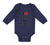 Long Sleeve Bodysuit Baby I Love My Grammy and Pappy Grandparents Cotton