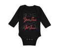 Long Sleeve Bodysuit Baby Lock up Your Sons Daddy's Got Gun Dad Father's Day
