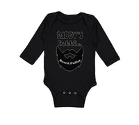 Long Sleeve Bodysuit Baby Daddy's Little Beard Puller B Dad Father's Day Funny - Cute Rascals
