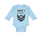 Long Sleeve Bodysuit Baby Daddy's Little Beard Puller B Dad Father's Day Funny - Cute Rascals