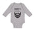 Long Sleeve Bodysuit Baby Daddy's Little Beard Puller B Dad Father's Day Funny - Cute Rascals