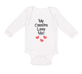 Long Sleeve Bodysuit Baby My Cousins Love Me Pregnancy Announcement Cotton