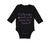 Long Sleeve Bodysuit Baby My Grandpa Send Me Kisses Heaven Grandfather Cotton