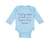 Long Sleeve Bodysuit Baby My Grandpa Send Me Kisses Heaven Grandfather Cotton