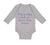 Long Sleeve Bodysuit Baby My Grandpa Send Me Kisses Heaven Grandfather Cotton