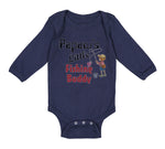 Long Sleeve Bodysuit Baby Papaw's Buddy Grandpa Grandfather Dad Cotton