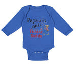 Long Sleeve Bodysuit Baby Papaw's Buddy Grandpa Grandfather Dad Cotton
