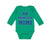 Long Sleeve Bodysuit Baby No - Means Ask Mimi Grandma Grandmother Cotton