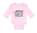 Long Sleeve Bodysuit Baby Now That Mommy Can Drink Again She Is Way More Fun