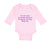 Long Sleeve Bodysuit Baby I'M So Cute Grandma Retired to Spend All Day with Me