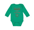 Long Sleeve Bodysuit Baby Born to Ride Horses with Mommy Boy & Girl Clothes